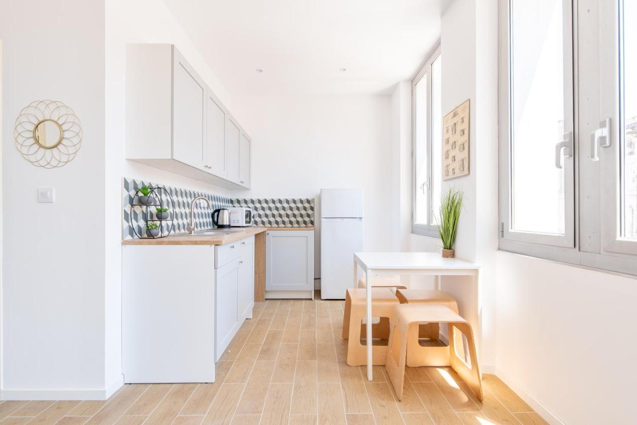 Le Cosy Blancarde -Appartement 1 Chambre 4 Pers- Clim Parking Marseille Eksteriør bilde